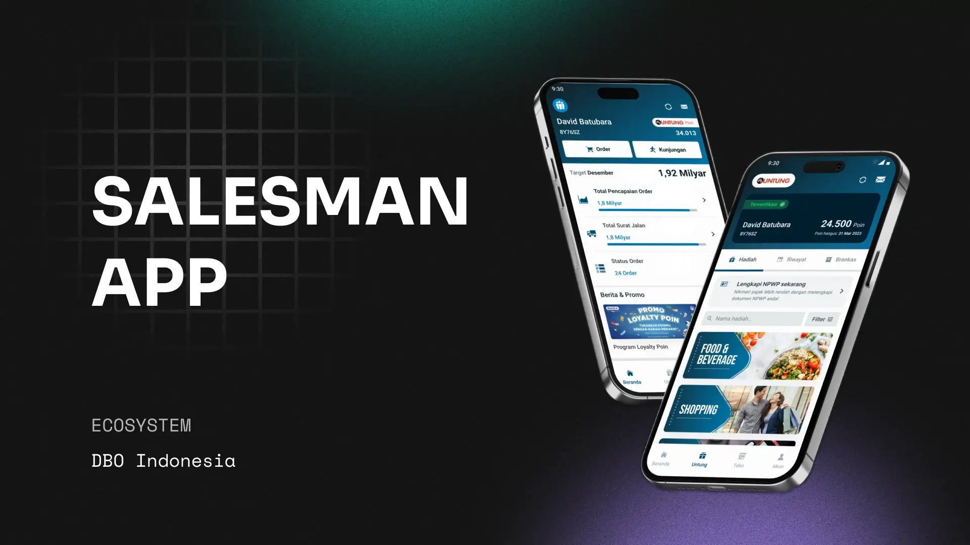 DBO Salesman App