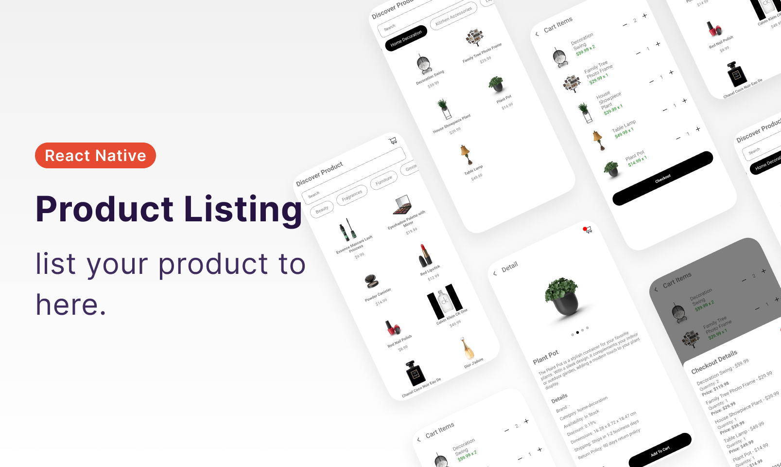 Listing Product App